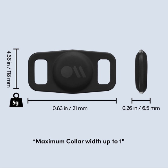 NWT • Case Mate • Dog Tag • for Apple AirTags - Picture 7 of 12